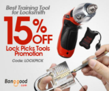 15% OFF Best Training Tool for ALL Locksmith from BANGGOOD TECHNOLOGY CO., LIMITED
