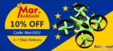 March Bargain: 10% OFF for ALL Categories in EU Warehouse from BANGGOOD TECHNOLOGY CO., LIMITED