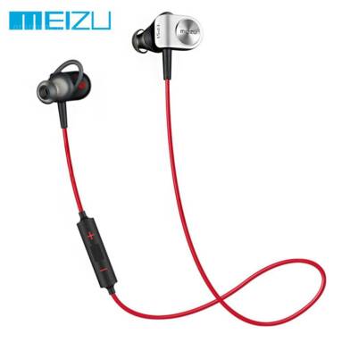 $17 with coupon for Original Meizu EP-51 HiFi Music Sport In-ear Bluetooth Earphones  – LOVE RED from GearBest
