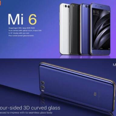 6% OFF Xiaomi Mi 6 6GB RAM 64GB ROM 4G Smartphone from BANGGOOD TECHNOLOGY CO., LIMITED