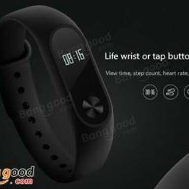 20% OFF for Xiaomi Miband 2 from BANGGOOD TECHNOLOGY CO., LIMITED
