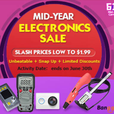 Low to $1.99 for Mid-Year Electronics from HongKong BangGood network Ltd.