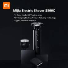 €59 with coupon for [Upgrade Version] Xiaomi Mijia S500C 3 In 1 Shaver Cleansing 2 Gear Smart Electric Shaver Type-C Floating Blade Razor IPX7 Waterproof Beard Shaving Tool from GEEKBUYING