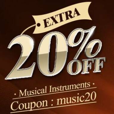 20% OFF for Musical Instrument Rockback deals from BANGGOOD TECHNOLOGY CO., LIMITED