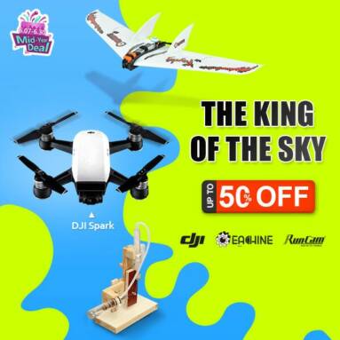 Mid-Year RC Toys & Hobbies Sale – Up To 50% OFF from BANGGOOD TECHNOLOGY CO., LIMITED