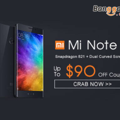 Up to $90 OFF Super Presale for Xiaomi Note 2 5.7 inch Dual Curved Screen from BANGGOOD TECHNOLOGY CO., LIMITED