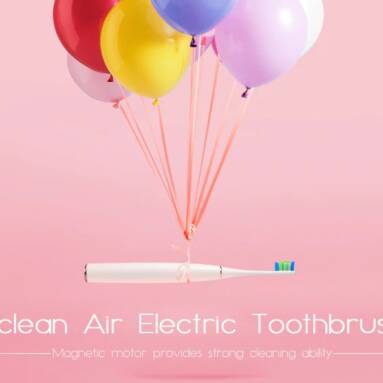 $36 with coupon for Oclean Air Strong Intelligent Sonic Electric Toothbrush Warm white from GEARBEST