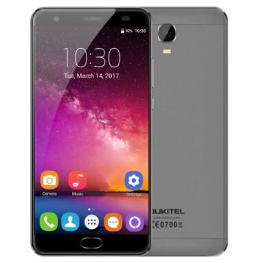 $151 with coupon for OUKITEL K6000 Plus 4G Phablet  –  BLACK from GearBest