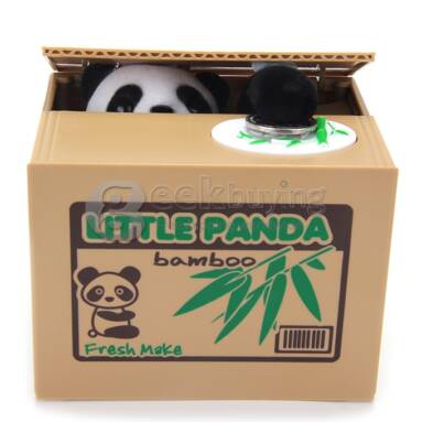 $6 off for Cute Panda Money Saving Box from Geekbuying