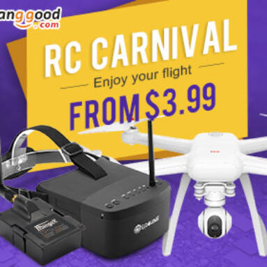 RC Carnival Now Begin! From $3.99 from BANGGOOD TECHNOLOGY CO., LIMITED