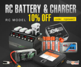 10% OFF for RC Battery & Charger Promotion from BANGGOOD TECHNOLOGY CO., LIMITED