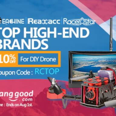 10% OFF for RC TOP Brand from BANGGOOD TECHNOLOGY CO., LIMITED