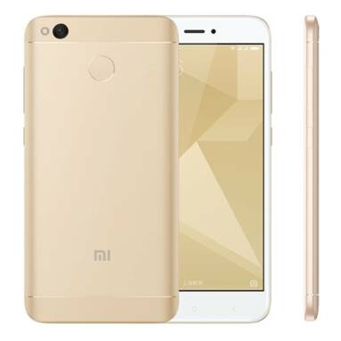 $139 with coupon for Xiaomi Redmi 4X 4G Smartphone  –  GLOBAL VERSION 3GB RAM 32GB ROM  GOLDEN from GearBest