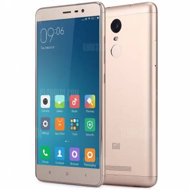 $163 with coupon for Xiaomi Redmi Note 3 Pro International Version 4G Phablet Golden from GearBest