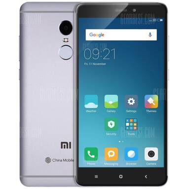 $ 199 FLASHDEAL for Xiaomi Redmi Note 4 4G Phablet – TD-LTE 64GB ROM  GRAY from GearBest