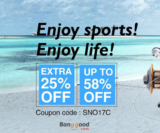 25% OFF for Outdoor Sports Products from BANGGOOD TECHNOLOGY CO., LIMITED