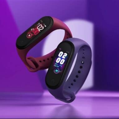 €18 with coupon for Xiaomi Mi band 4 AMOLED Color Screen Wristband Smart Watch Global Version from BANGGOOD