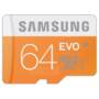 Samsung 64GB EVO Class 10 Micro SDXC Memory Card  -  64GB  ORANGE 