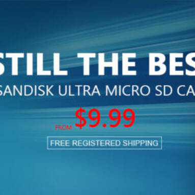 From $9.99 Free Shipping for SanDisk High Speed Micro-SD Card from Zapals