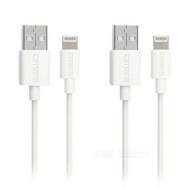 2 PCS MFI Charging Data Cable for IPHONE / IPAD / IPOD at $10.99 from DealExtreme