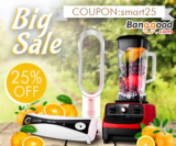 25% OFF for Kitchen & Home Accessories from BANGGOOD TECHNOLOGY CO., LIMITED