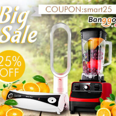 25% OFF for Kitchen & Home Accessories from BANGGOOD TECHNOLOGY CO., LIMITED