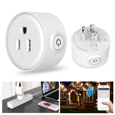 Smart Remote Control WiFi Plug Socket Support Alexa Control $9.99 Free Shipping from Zapals