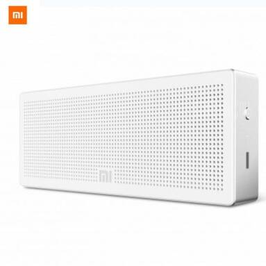 $15 with coupon for Original Xiaomi Wireless Bluetooth 4.0 Speaker  –  WHITE from GearBest