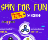 Spin for fun: ECUBEE Fidget Spinner From $0.89 from BANGGOOD TECHNOLOGY CO., LIMITED