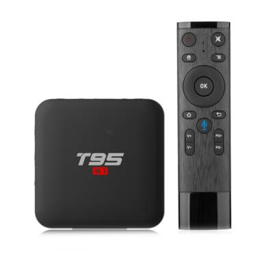 Only $34.99 (€30.04) for T95 S1 Android 7.1 Smart 4K TV Box with Voice Remote 2GB+16GB from Zapals