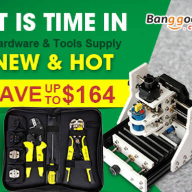 Save Up to $164: Hot-Sale Tools, Connector, Laser Equipment from BANGGOOD TECHNOLOGY CO., LIMITED