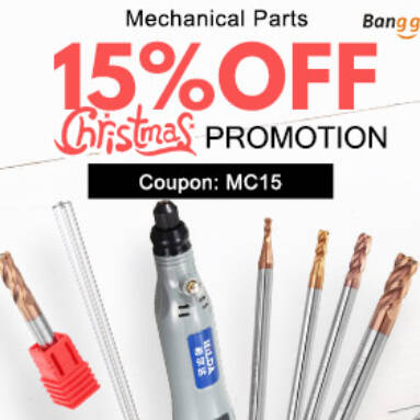 15% OFF Christmas Sale for Mechanical Parts from BANGGOOD TECHNOLOGY CO., LIMITED