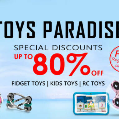 Special Discount UP To 80% OFF Toy Paradise Free Shipping from Zapals