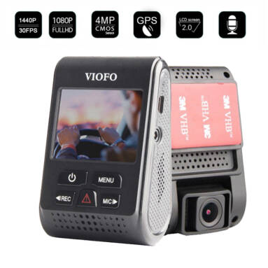 VIOFO A119 1440P HD Car Dash Camera with GPS Module $74.99 Free Shipping from Zapals