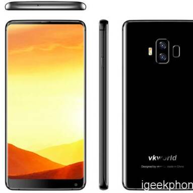 Vkworld S8 Will Have Bezel-less Screen and 5500mAh Battery