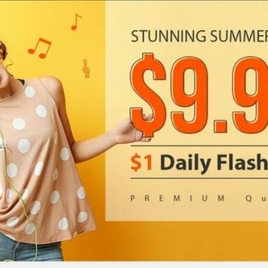 The STUNNING SUMMER SOUND – $1 Daily Flash Deals @ GearBest.com