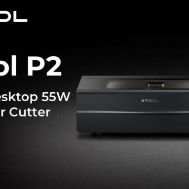 €3574 with coupon for xTool P2 55W CO2 Laser Engraver and Smart Desktop 55W CO2 Laser Cutting Machine from EU CZ warehouse BANGGOOD