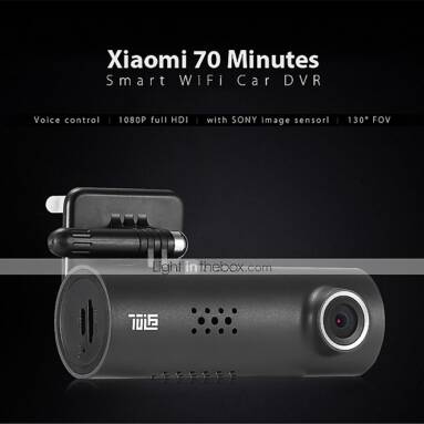 $30 with coupon for Xiaomi 1920 x 1080 130 Degree Car DVR No Screen from Lightinthebox