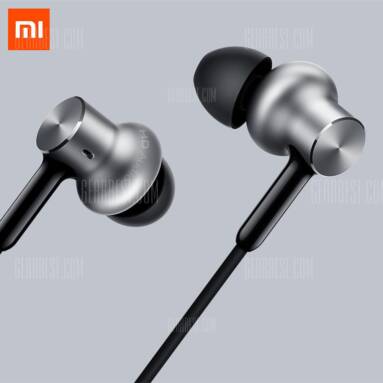 $16 with coupon for Original Xiaomi In-ear Hybrid Earphones Pro Silver from GearBest