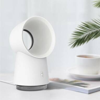 €18 with coupon for Xiaomi Happy Life 3 in 1 Mini Cooling Fan Bladeless Desktop Fan Mist Humidifier w/ LED Light from BANGGOOD