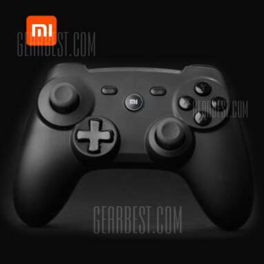 $22 with coupon for Original Xiaomi Wireless Bluetooth Gamepad Joypad Game Controller for Smart Phone TV Tablet PC Black from Gearbest