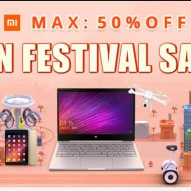 MI FAN FESTIVAL SALE 2018 Gearbest Xiaomi Spring Lifestyle Products Flash Sale Save up to 50% off – GearBest.com