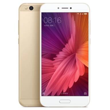 $181 with coupon for Xiaomi Mi 5C 4G Smartphone  –  3GB RAM 64GB GOLDEN from GearBest