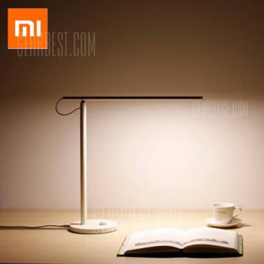 $49 with coupon for Xiaomi Mijia Yeelight MJTD01YL Smart LED Desk Lamp  – WHITE HK warehouse from GearBest