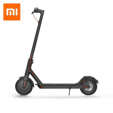 €307 with coupon for Original Xiaomi M365 Folding Electric Scooter  –  BLACK EU warehouse from GearBest