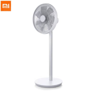 $146 with coupon for Original Xiaomi Mi Smart DC Frequency Stand Fan  –  WHITE from GearBest