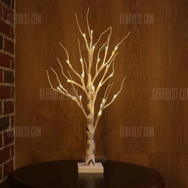 $13 with coupon for Zanflare LED Silver Birch Light  –  0.6M  WARM WHITE from GearBest