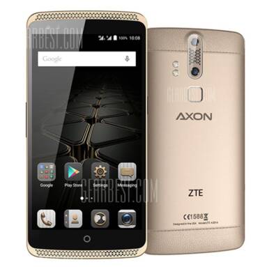 $156 with coupon for ZTE Axon Elite 4G International Edition Phablet  –  CHAMPAGNE EU PLUG from GearBest
